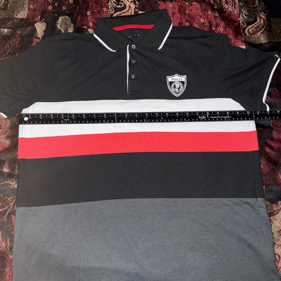 Polo Ralph Lauren Performance P-Wing Multi-Color Polo - Picture 3 of 6